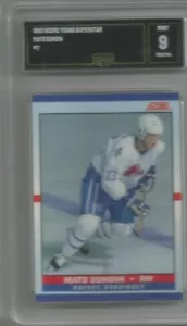 1990 SCORE YOUNG SUPERSTARS #7 MATS SUNDIN RC HOF PSA 10 H3894039-684 - Picture 1 of 1