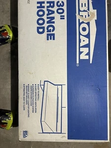Sale 30” Under Cabinet Range Hood Broan F4030 190 CFM Wide Steel - Picture 1 of 3