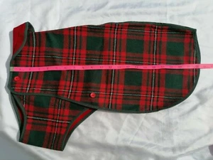 Cosipet Reversible Tartan & Corduroy Dog Coat Jacket New In Bag 20" Lab Size - Picture 1 of 7