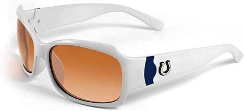 NFL Indianapolis Colts White Bombshell Sunglasses Cover