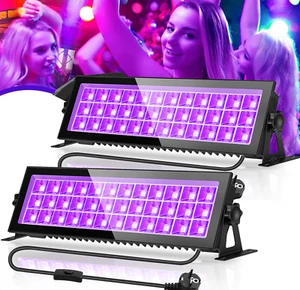 100W LED Schwarzlichtlampe UV Bar Schwarzlicht Strahler Röhre Club Party Disco - Bild 1 von 12