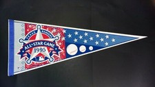1995 Texas Rangers Commemorative All-Star Game Pennant!