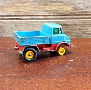 Lesney Matchbox Series Unimog Mercedes Truck Vintage 1968-1969 No. 49 England - Picture 1 of 8