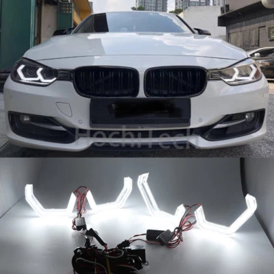 LED Ojos de Ángel Estilo M4 Para BMW Serie 2 3 4 5 F30 F32 F82 F80 E90 E92 M3 M4 M5 Foto 1 de 4