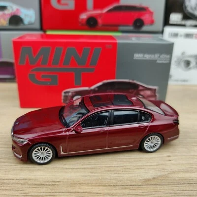 AUTO MINI GT BMW ALPINA B7 XDRIVE ROSSA 2023 N. 693 1:64 NUOVA SCATOLA - Immagine 1 di 4