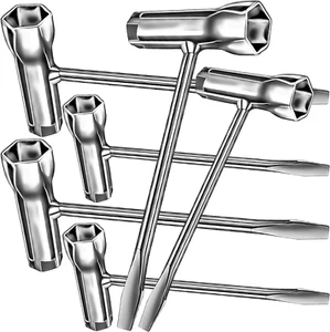 Chainsaw Scrench Replacement Tool Set, 4 Pack Alloy Steel T Wrenches - Picture 1 of 12