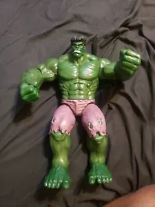 Marvel - TALKING HULK 15" Action Figure - Disney Store - Avengers - Tested RARE - Picture 1 of 6