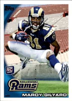 2010 Topps #264 Mardy Gilyard RAMS RC - Image 1 of 2