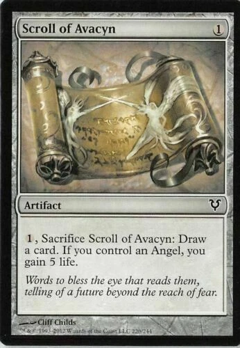 4 Scroll of Avacyn - LP - Avacyn Restored - mtg - x4 4x - Image 1 of 1