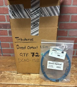 Tributaries DCAO-015B Direct Optical Cable 1.5 Meter Toslink [ BUNDLE OF 5 ] - Picture 1 of 3