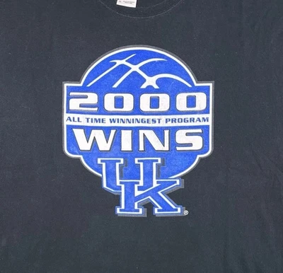 2000 University of Kansas Basketball Winning Program Tee Shirt Size XL - Image 1 of 4