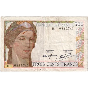 [#336712] Francia, 300 Francs, Serveau, 1938-10-06, H, BB - Picture 1 of 2