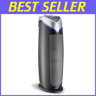 True HEPA Air Purifier, UV-C Light, 743 Sq. Ft., Gray - Image 1 of 4
