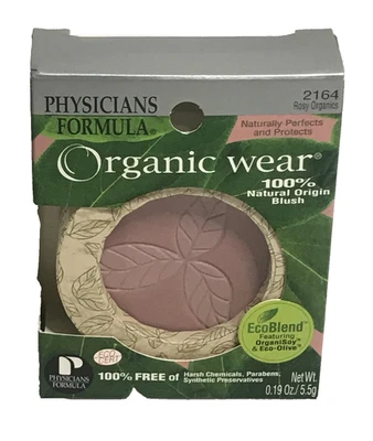 Physicians Formula Organic Wear Blush, # 2164 Rosy Organics - Image 1 of 4