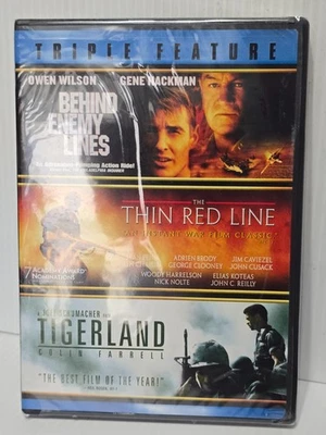 Triple Feature: Behind Enemy Line / Thin Red Line / Tigerland (DVD) - New - Image 1 of 2