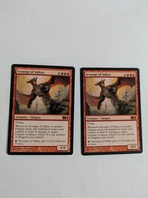 2 Scourge of Valkas Morning tide MTG NM Free shipping with tracking - Image 1 of 2