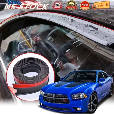 Ветрозащитная водонепроницаемая лента блокировка воды для окон 8,2 фута для Nissan Hyundai Dodge - Изображение 1 из 4