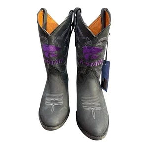 Kids Kansas State University Wildcats Gameday Western Boot Size 2.5 - Picture 1 of 5