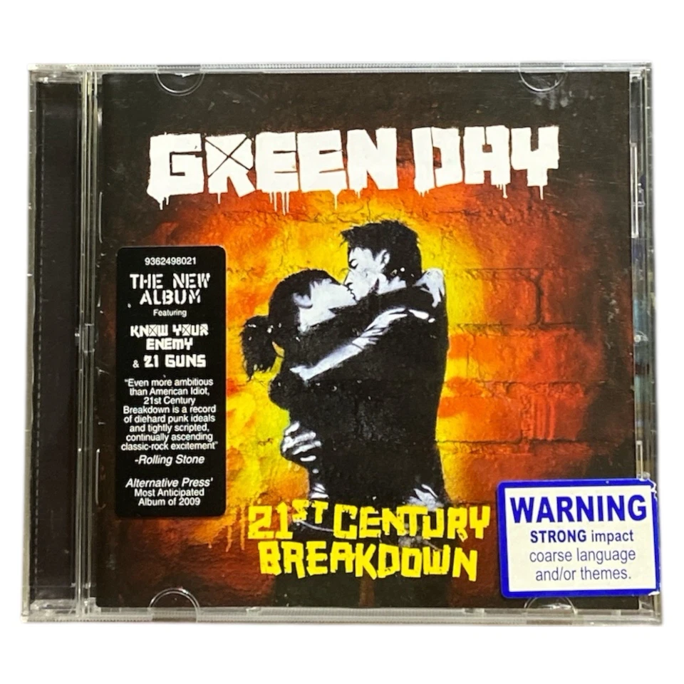 Álbum CD Green Day 21st Century Breakdown 2009 repetición rock prensa australiana Foto 1 de 4
