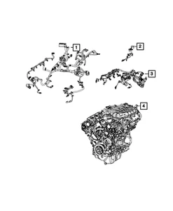 Genuine Mopar Powertrain Wiring 68628855AA - Picture 1 of 1