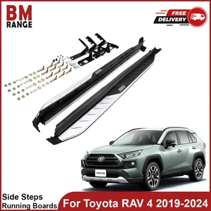 Running Boards Side Steps Top Quality Product for Toyota RAV 4 2019-2025 - Picture 1 of 4