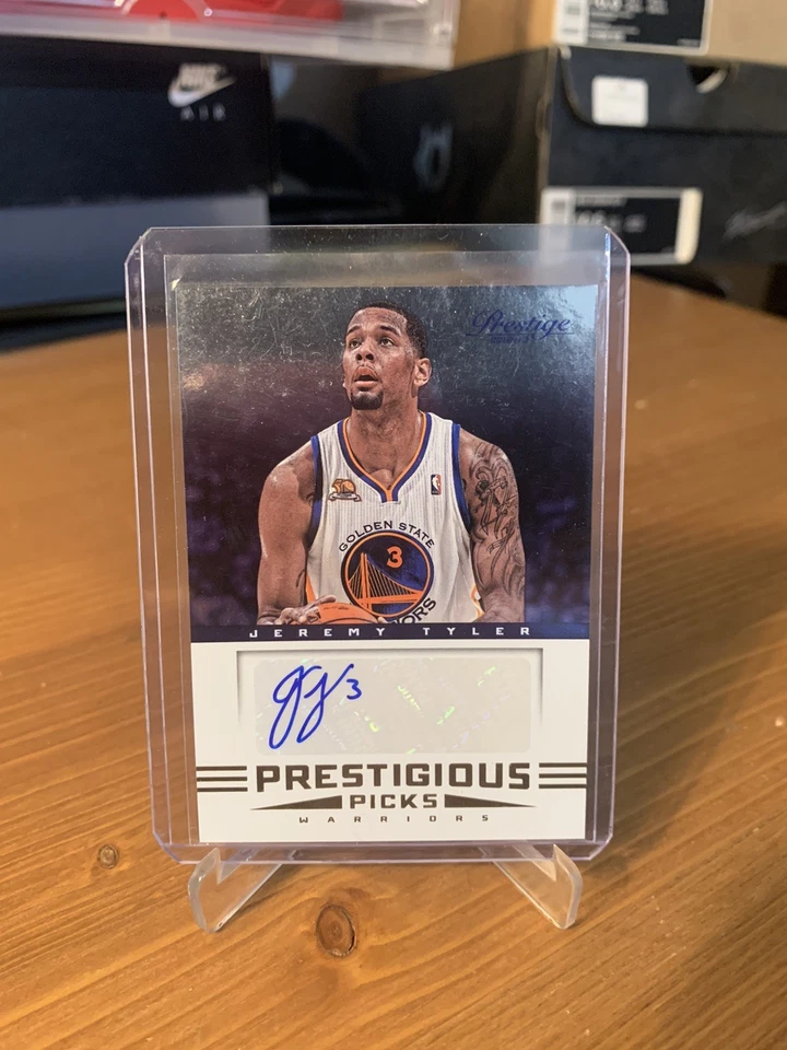 2012-13 Panini Prestige - Prestigious Picks Signatures Jeremy Tyler Auto #33 - Image 1 of 2
