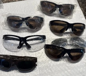 Winter Arbeits Schutzbrillen Safety Glasses/ Glasses 7 Pack - Picture 1 of 7