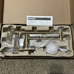 Moen S664BG Traditional Pot Filler Kitchen Faucet - Brushed Gold - Picture 1 of 5