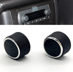 Kerman 2 PC Rear Radio Audio Volume Control Knob Dial Tuner fit for 07-13 Che... - Picture 1 of 7