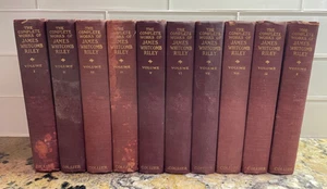 The Complete Works Of James Whitcomb Riley 1916 Volumes 1-10 - Picture 1 of 3