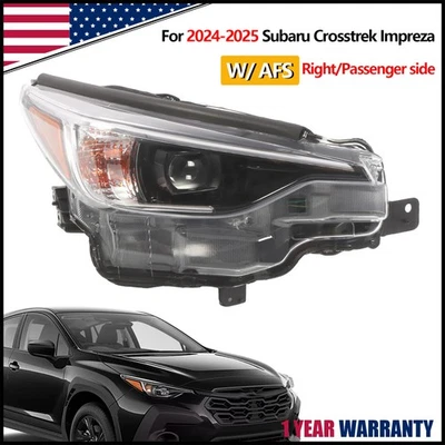 LED HeadLight For 2024-2025 Subaru Impreza Crosstrek w/ Adaptive Passenger Side - Image 1 of 4