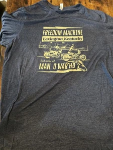 Freedom Machine Man O'war Harley Davidson Lexington Kentucky XL Shirt HD MOTORCY - Bild 1 von 13