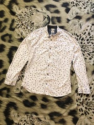 Diesel Men M Long Sleeve Shirt Luxury Casual Wear L Distressed WMNS Rare 90s Y2K - Image 1 of 4