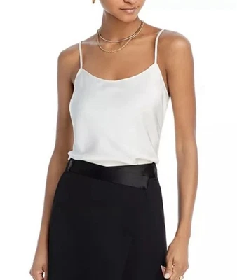 Derek Lam 10 Crosby $195 Becca Correa de Espagueti Cami Talla 14 en Marfil Nuevo con Etiquetas Foto 1 de 4