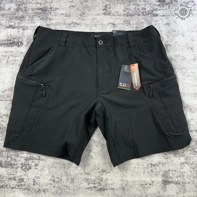 Pantalones Cortos Trail Carga Negro Táctico 5.11 Para Hombre 40 - 73352ABR Nuevo con Etiquetas Foto 1 de 4