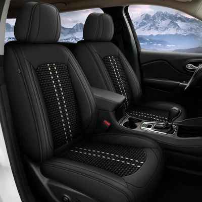 Full Seat Covers for Jeep Patriot 2011-2017 Ice Silk Breathable Seat Cushion Foto 1 de 4