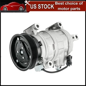 4596492AC A/C Compressor Fits Jeep Grand Cherokee 5.7L V8 2005 2006 2007 2008 - Picture 1 of 10