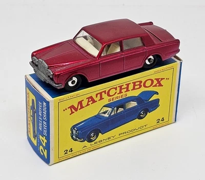 Matchbox Lesney - Rolls Royce Silver Shadow 1967 24c (ID#382) Foto 1 de 4