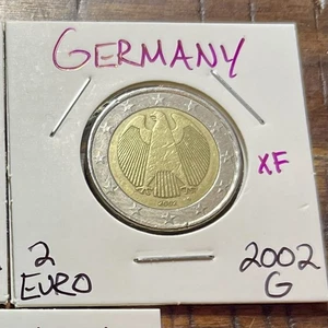 Germany 🇩🇪 2002 G €2 Euro (RARE Karlsruhe Mint Mark-Low Mintage) Combined Shpg - Picture 1 of 4