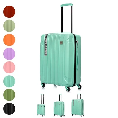 KOFFER Kofferset Reisekoffer TSA Schloss 55cm/65cm/75cm USB-Eingang SWISSBAGS - Bild 1 von 4