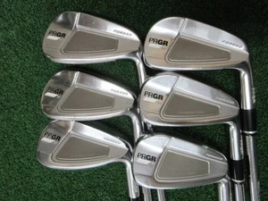 PRGR Right Handed Iron Set Pro Gear 01 5-9,P NS PRO MODUS3 TOUR 105 Flex S - Picture 1 of 6