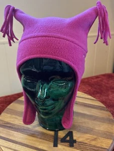 COLUMBIA PINK JESTER STYLE GIRLS O/S HAT! VGC.  GENTLY PREOWNED!      14 - Picture 1 of 3
