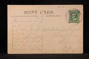 New Jersey: Wildwood Crest 1910 (circa) Ocean Postcard, Purple CDS, Cape May Co - Picture 1 of 2