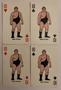 Carte da gioco Andre The Giant WWF Super Stars 1988 Wrestling Trading Card retrò - Foto 1 di 2