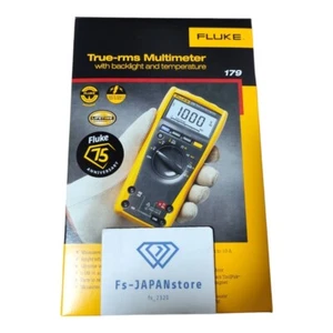 Fluke 179 True RMS Digital Multimeter Backlight Temperature NEW - Picture 1 of 3