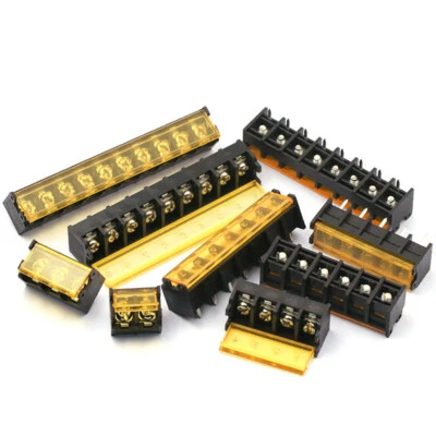2 to 10 Way PCB Barrier Screw Terminal Block Strip Connector HB9500 300V 30A - Image 1 of 3