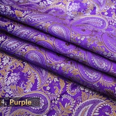 Chinese Brocade Damask Fabric Jacquard Retro Clothing Qipao Materials By Metre - Image 1 of 4