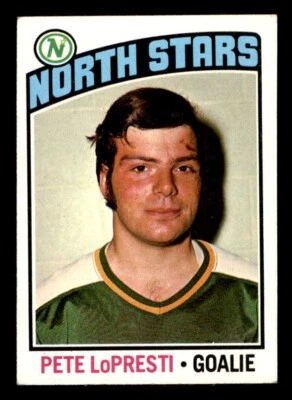 1976 Topps Hockey #184 Pete Lopresti VG - Image 1 of 2
