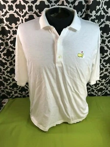 Slazenger Augusta National Golf Shop Masters White Polo - Sz. L - Picture 1 of 5