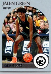 2021 Panini Chronicles Draft Picks #54 Jalen Green NM to MN